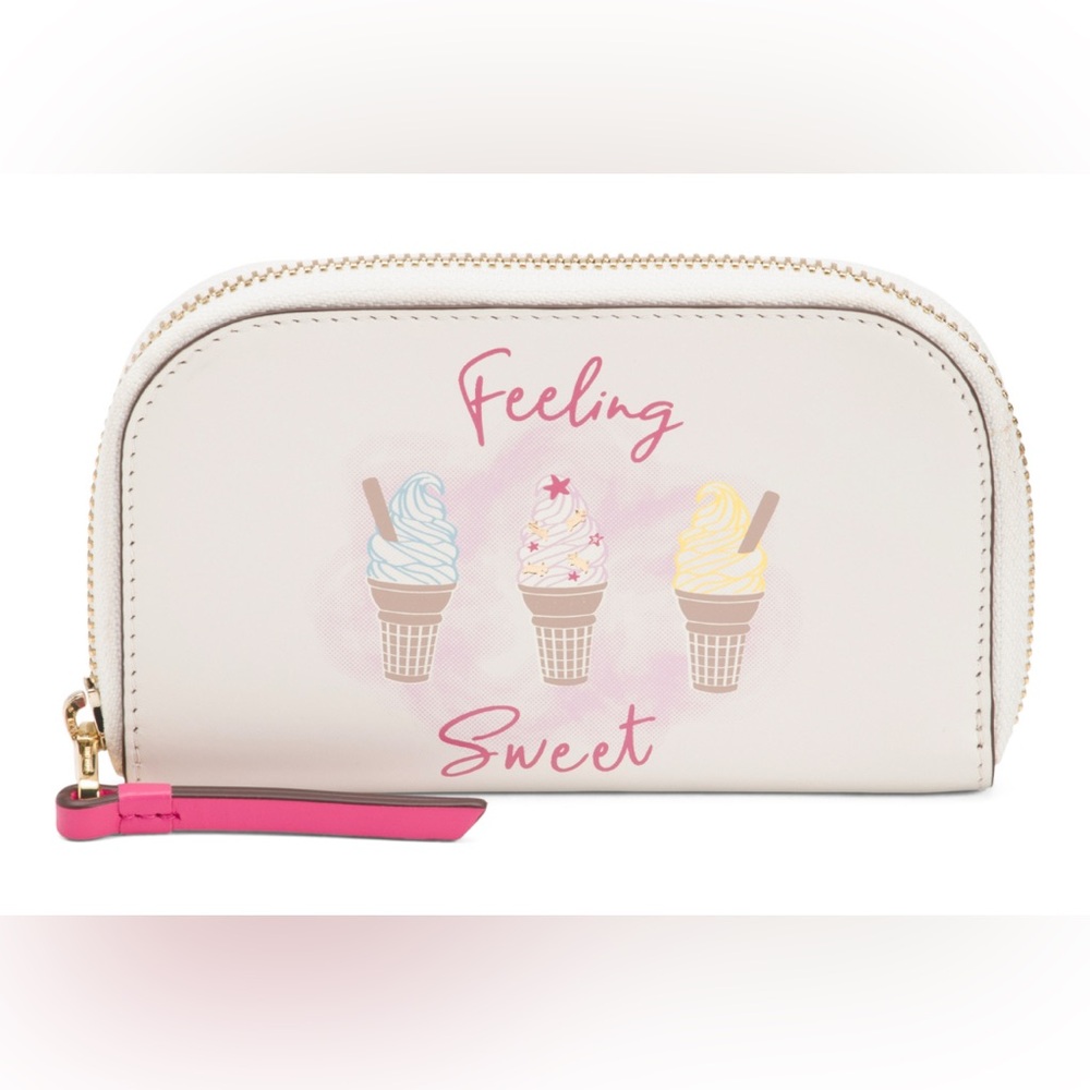 🍦 Radley London “Feeling Sweet” Leather Medium Zip Around Wallet